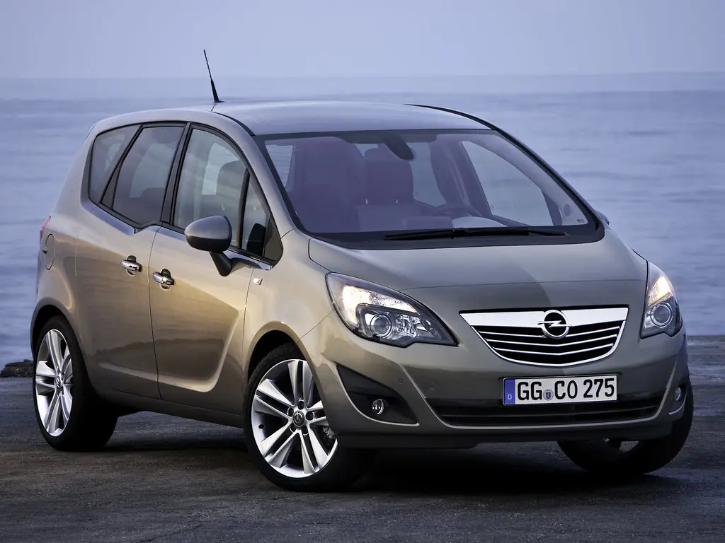 Opel Meriva (S10) 2 поколение, минивэн (11.2009 - 02.2014)